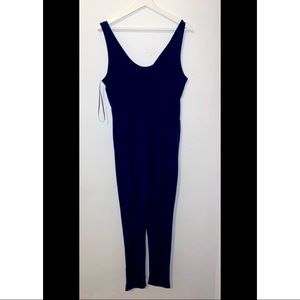 Papaya Navy Blue Jumpsuit